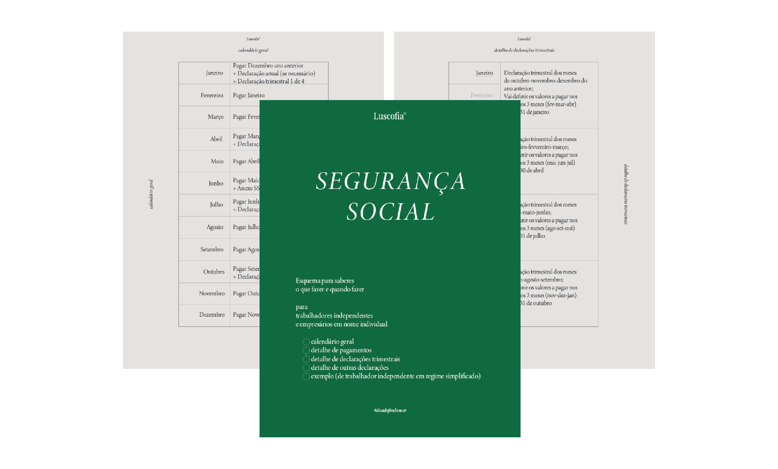 Guia PDF *Segurança Social*
